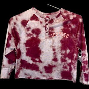 Victorias secret JUSTICE MINT LIKE NEW VINTAGE FLAWLESS 5 Button front blouse